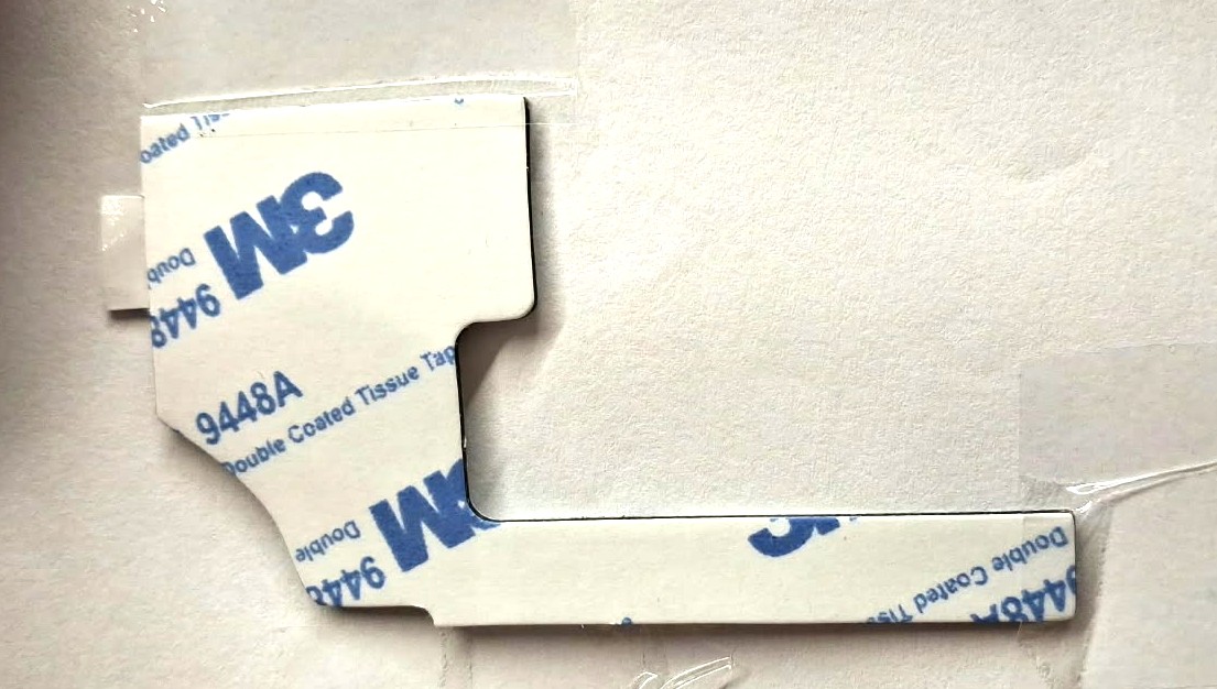 Die-cut thermal interface pad samples